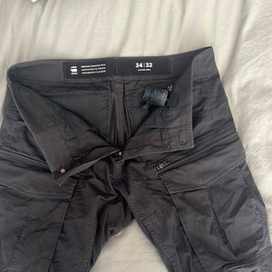 Charcoal G Star Raw mens surplus pants